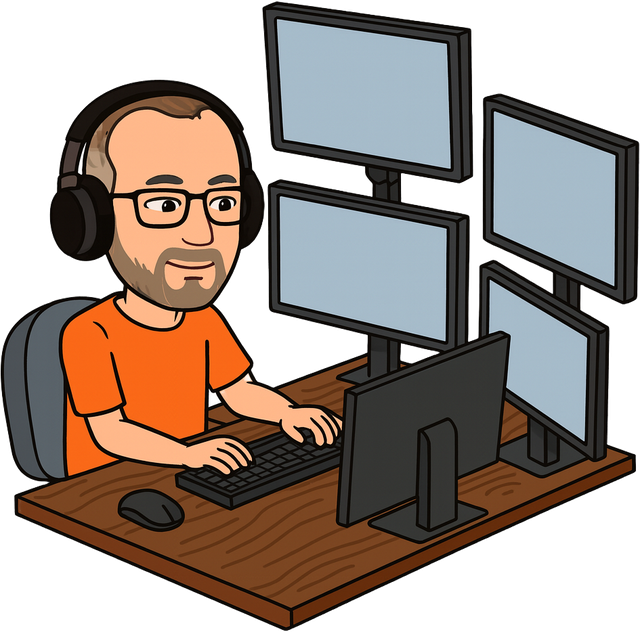 Doc, the Doc Taco Academy instructor, at his desk